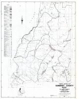 Somerset County - Section 41 - Baker Lake, St. John Pond, Big Bog, Hardwood Mountain, St. Francis Lake, Maine State Atlas 1961 to 1964 Highway Maps